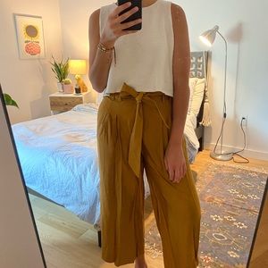 Zara Camel Culottes